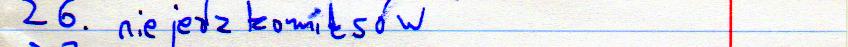 26. nie jedz komiks�w